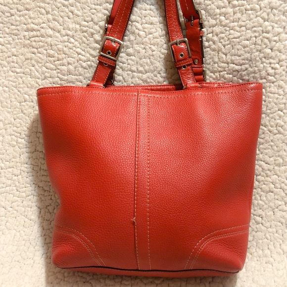 Coach Hamilton Pebbled Leather Shopper Tote. - Picture 2 of 8